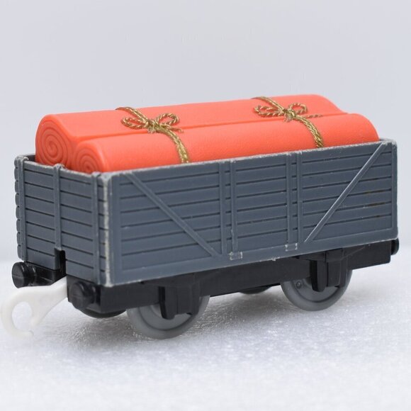 Gray Orange Red Cargo Car Thomas the Train Trackmaster Tender Pull Along 2009 - Picture 1 of 7